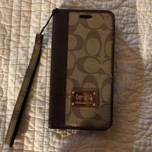Coach iPhone 7plus/8 pluscase/wallet